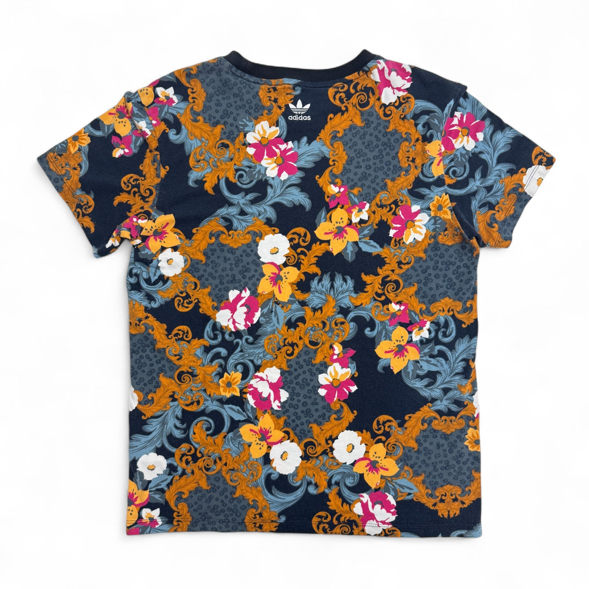 ADIDAS KOREA アディダスコリア 花柄 Tシャツ XS