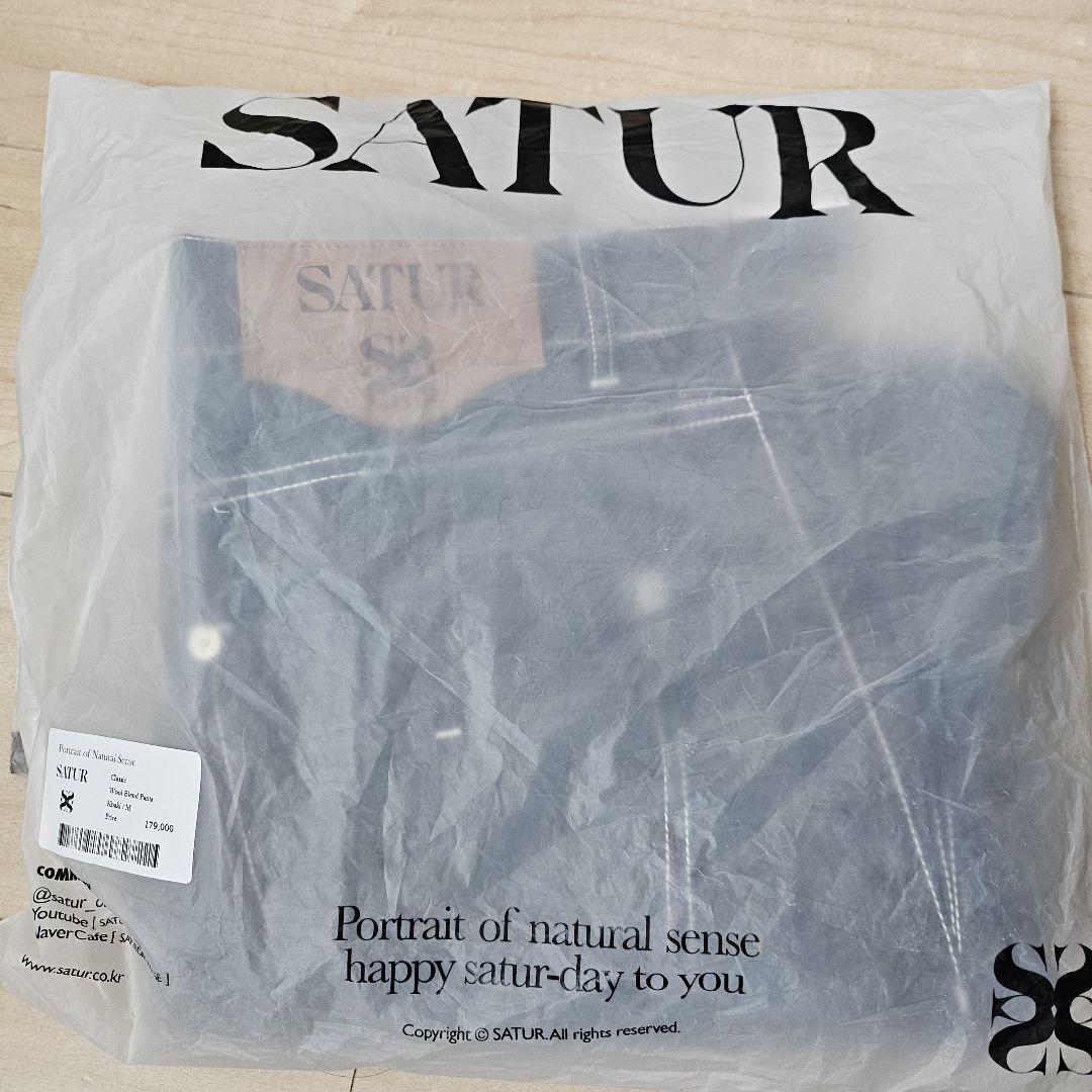 【未使用品】 satur セター パンツ ウール