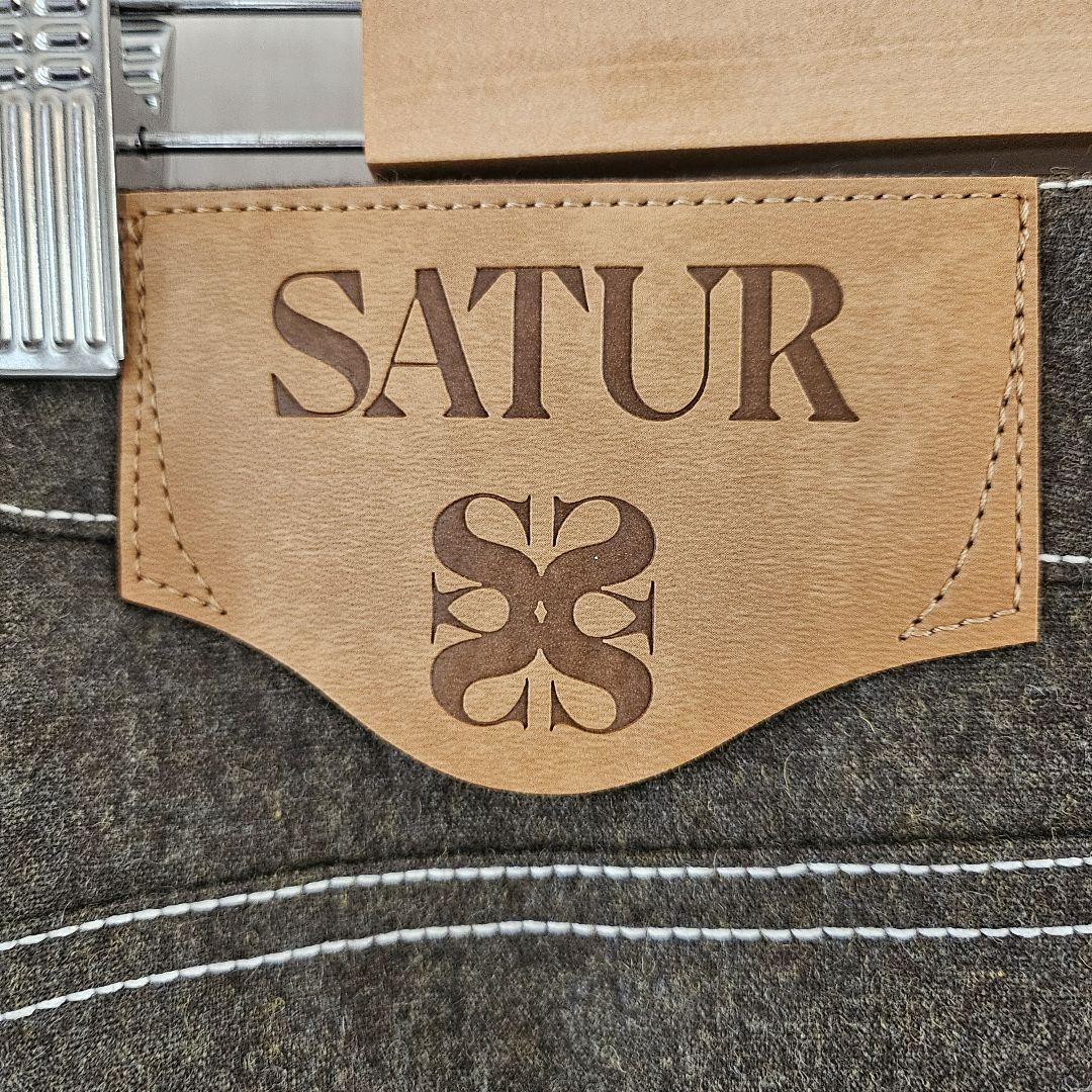 【未使用品】 satur セター パンツ ウール