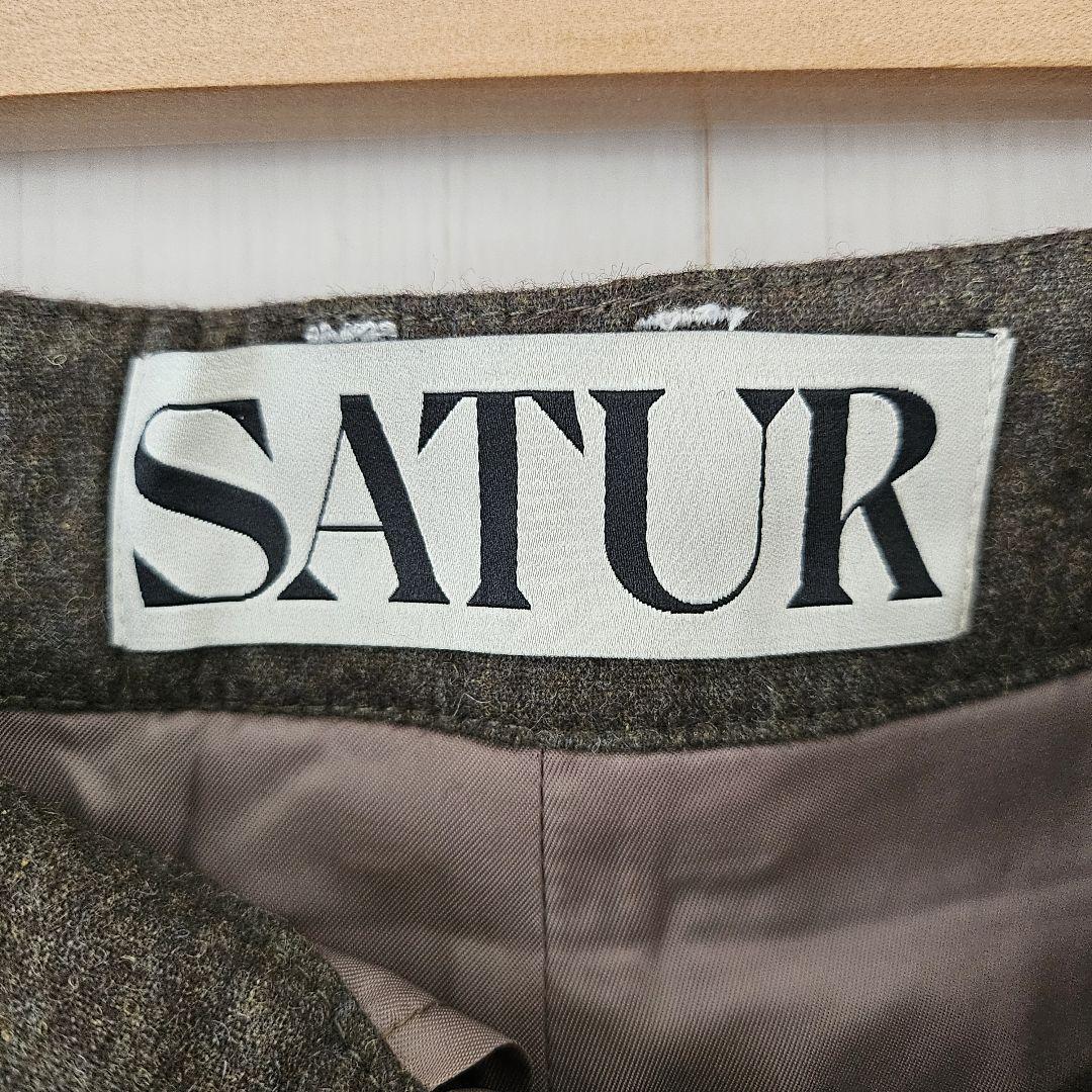 【未使用品】 satur セター パンツ ウール